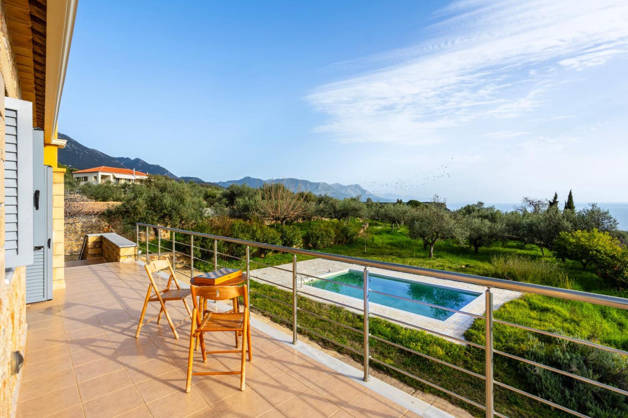 Villa Eleni - Private Pool Bliss Near Kardamili Proastion Экстерьер фото